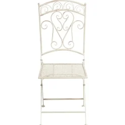 Leen Bakker JUINA - Set van 2 tuinstoelen - Lichtbeige - IJzer Hot