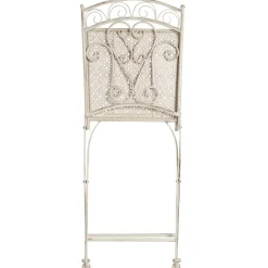 Leen Bakker JUINA - Set van 2 tuinstoelen - Lichtbeige - IJzer Hot