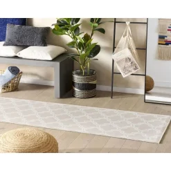 Beliani KADAYAL - Loper - Beige - 60 x 200 cm - Polyester New