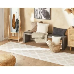 Beliani KADAYAL - Loper - Beige - 80 x 300 cm - Polyester Best