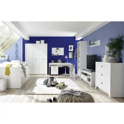 Emob Kajuitbed Arkea 120x200 met 3 lades - wit