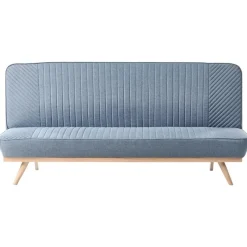 Leen Bakker KALFAFELL - Slaapbank - Blauw - Polyester Discount