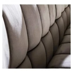 Kalfort Eetkamerbank Kelly velvet antraciet 190x59x84cm New