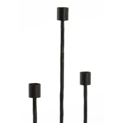 Light & Living Kandelaar Nicole - Zwart - 22.5x15x45.5cm Online