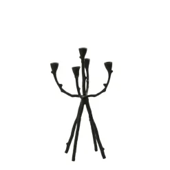 Light & Living Kandelaar Ranica - Zwart - 31x31x48cm Online