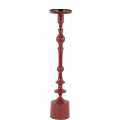 Light & Living Kandelaar Sheva - Rood - Ø11cm Discount