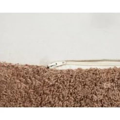 Beliani KANDHKOT - Poef - Bruin - 50 x 35 - Katoen Sale