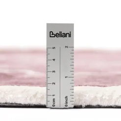 Leen Bakker KANRACH - Vloerkleed - Roze - 200 x 200 cm - Viscose