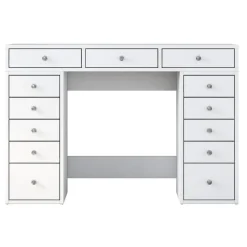 Arabic House Kaptafel Wit Hout - 120x44,5x81,6cm - Beyas Hot