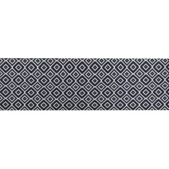 Beliani KARUNGAL - Loper - Zwart - 60 x 200 cm - Polyester Outlet