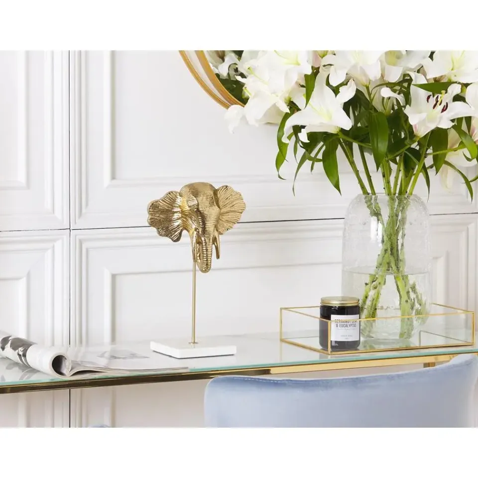 Beliani KASO - Decofiguur - Goud - Aluminium Outlet