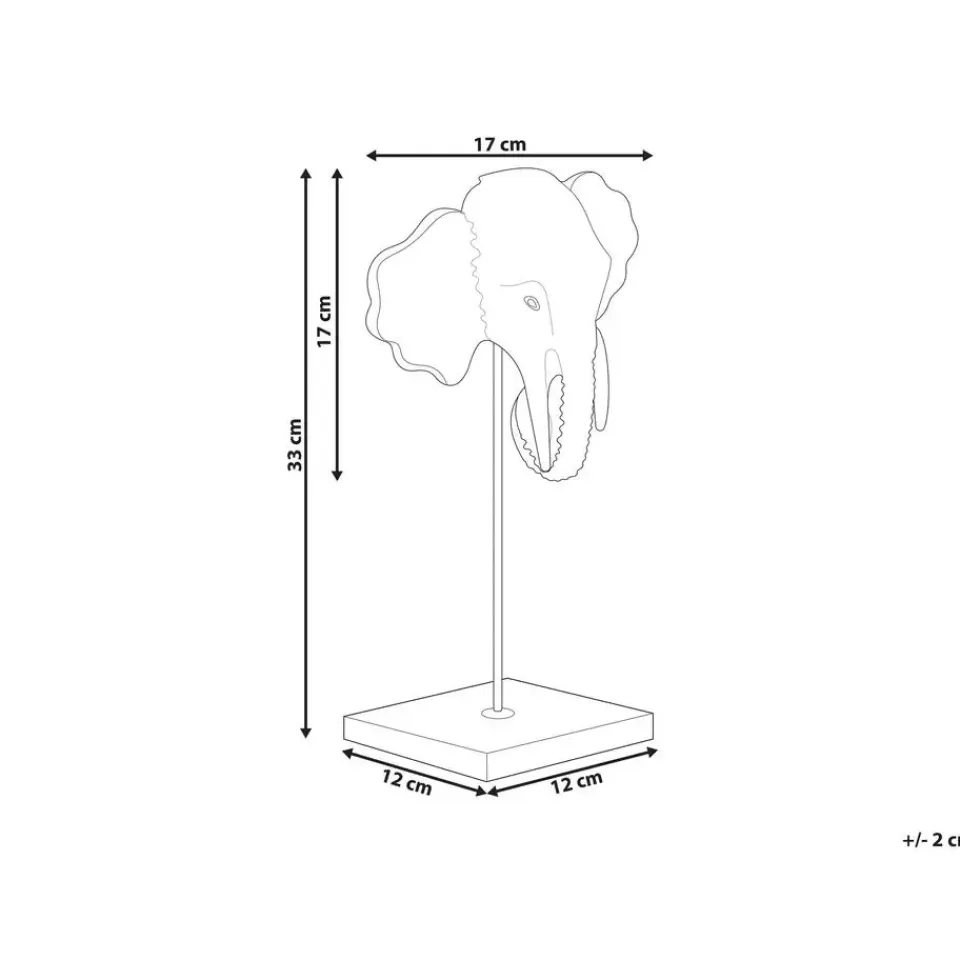 Beliani KASO - Decofiguur - Goud - Aluminium Outlet