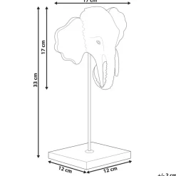 Beliani KASO - Decofiguur - Goud - Aluminium Outlet