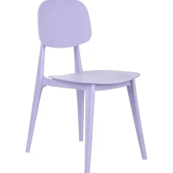 Leen Bakker KATTAVIA - Tuinstoel set van 2 - Violet - Polypropyleen Outlet