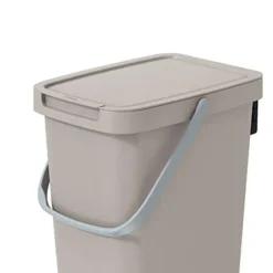 Keden keuken afvalbak - beige - 25L - 26 x 29 x 48 cm Sale