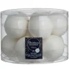 Leen Bakker Kerstballen, 10 stuks - wit - Ø6 cm Hot
