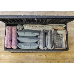 Keter Darwin Opbergbox - 570L - 142.5x65.5x78.2cm - Grijs Hot