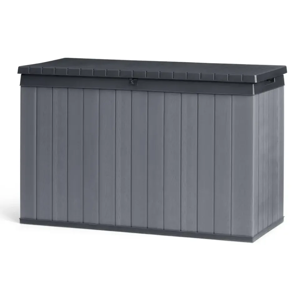 Keter Darwin Opbergbox - 670L - 142.5x65.5x89.52cm - Grijs Best