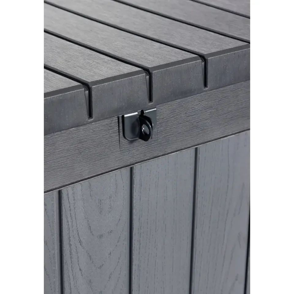 Keter Darwin Opbergbox - 670L - 142.5x65.5x89.52cm - Grijs Best