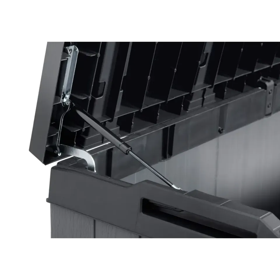 Keter Darwin Opbergbox - 670L - 142.5x65.5x89.52cm - Grijs Best