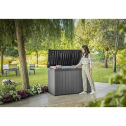 Keter Darwin Opbergbox - 670L - 142.5x65.5x89.52cm - Grijs Best