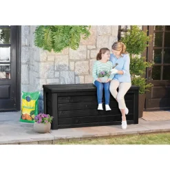 Keter Eastwood Opbergbox - 570L - 72,4x155x64,4cm - Antraciet New