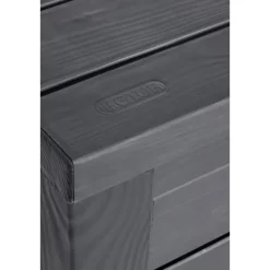 Keter Eastwood Opbergbox - 570L - 72,4x155x64,4cm - Antraciet New