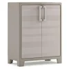 Keter Gulliver Lage Kast - 2 Planken - 80x44x100 cm - zand/beige Online
