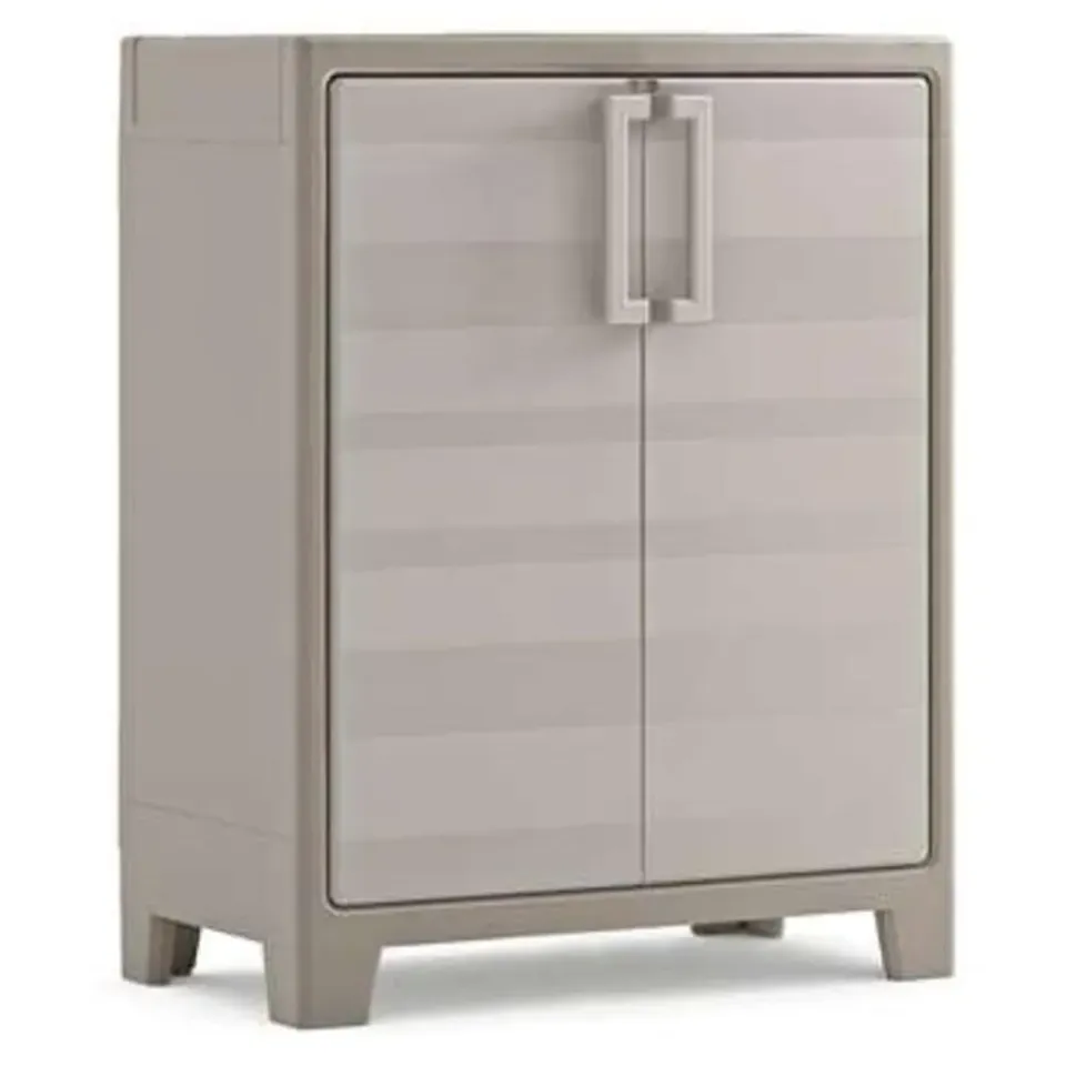 Keter Gulliver Lage Kast - 2 Planken - 80x44x100 cm - zand/beige Online