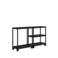 Keter Kunststof Stellingkast Tribac - Opbergrek - 90x45x182cm - zwart Sale
