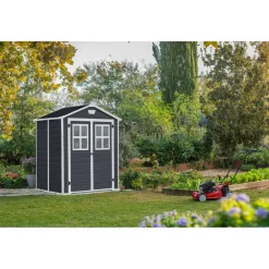 Keter Manor 65 Tuinhuis - 158x152x226 cm - Antraciet New