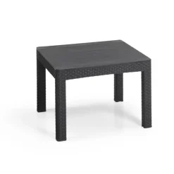 Keter Marie Essential Loungeset + Orlando tafel - 4 personen - Antraciet Best