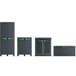 Keter Moby Recycling Kliko - Vuilbakken buiten - 3x110L Discount