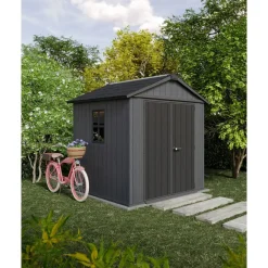 Keter Newton 757 Tuinhuis - 223,8x230x246cm - Grijs Best