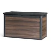 Keter Signature Opbergbox 757L - 151.7x72.5x90cm - Rosewood Hot