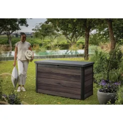 Keter Signature Opbergbox 757L - 151.7x72.5x90cm - Rosewood Hot