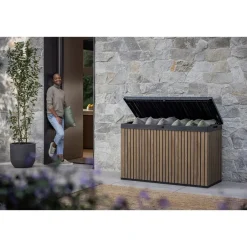 Keter Venetian Opbergbox - 670L - 142.5x65.3x89.5cm - Bruin Sale