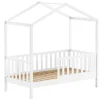 Vipack Kinderbed Dallas - 70x140 cm - Wit/massief grenen Clearance