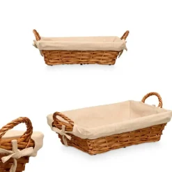 Kipit Storage Rieten mand - gevlochten riet - 39 x 24 x 13 cm Clearance