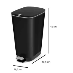 KIS Chic Bin Pedaalemmer - 23L - Zwart New