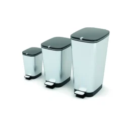 KIS Chic Bin Pedaalemmer - 43L - Metallic Discount