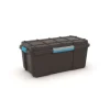 KIS Scuba Opbergbox L - 80L - zwart/blauwe clips