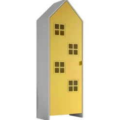 Vipack Kledingkast Casami Bruges - 58x37x172 cm - Geel Clearance