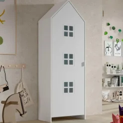 Vipack Kledingkast Casami Bruges - 58x37x172 cm - Wit Online