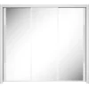 Gami Kledingkast Cody 231cm met 3 schuifdeuren & spiegel - wit Online