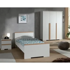 Vipack Kledingkast London 146cm met 3 deuren - wit Clearance