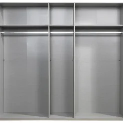 Leen Bakker Kledingkast Milaan 5-deurs - greige - 236x225x58 cm Hot
