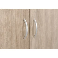 Leen Bakker Kledingkast Varia 2-deurs - licht eiken - 175x97x50 cm Outlet