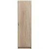 Leen Bakker Kledingkast Varia 1-deurs - licht eiken - 175x49x50 cm Discount