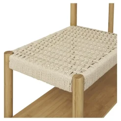 House Nordic Kledingrek Naturel Bamboe - 14x39x165cm - Ember New